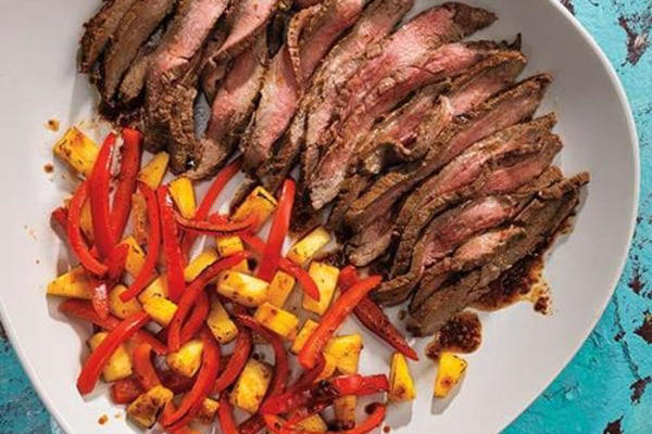 Hawaiian-Spiced Sheet-Pan Flank Steak